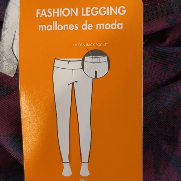 Danskin Now Women Plum Active Pants Medium NWT - Picture 10 of 11